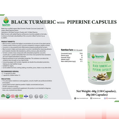 Lexmin® Black Turmeric with Piperine Capsules