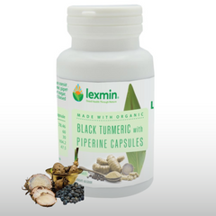 Lexmin® Black Turmeric with Piperine Capsules