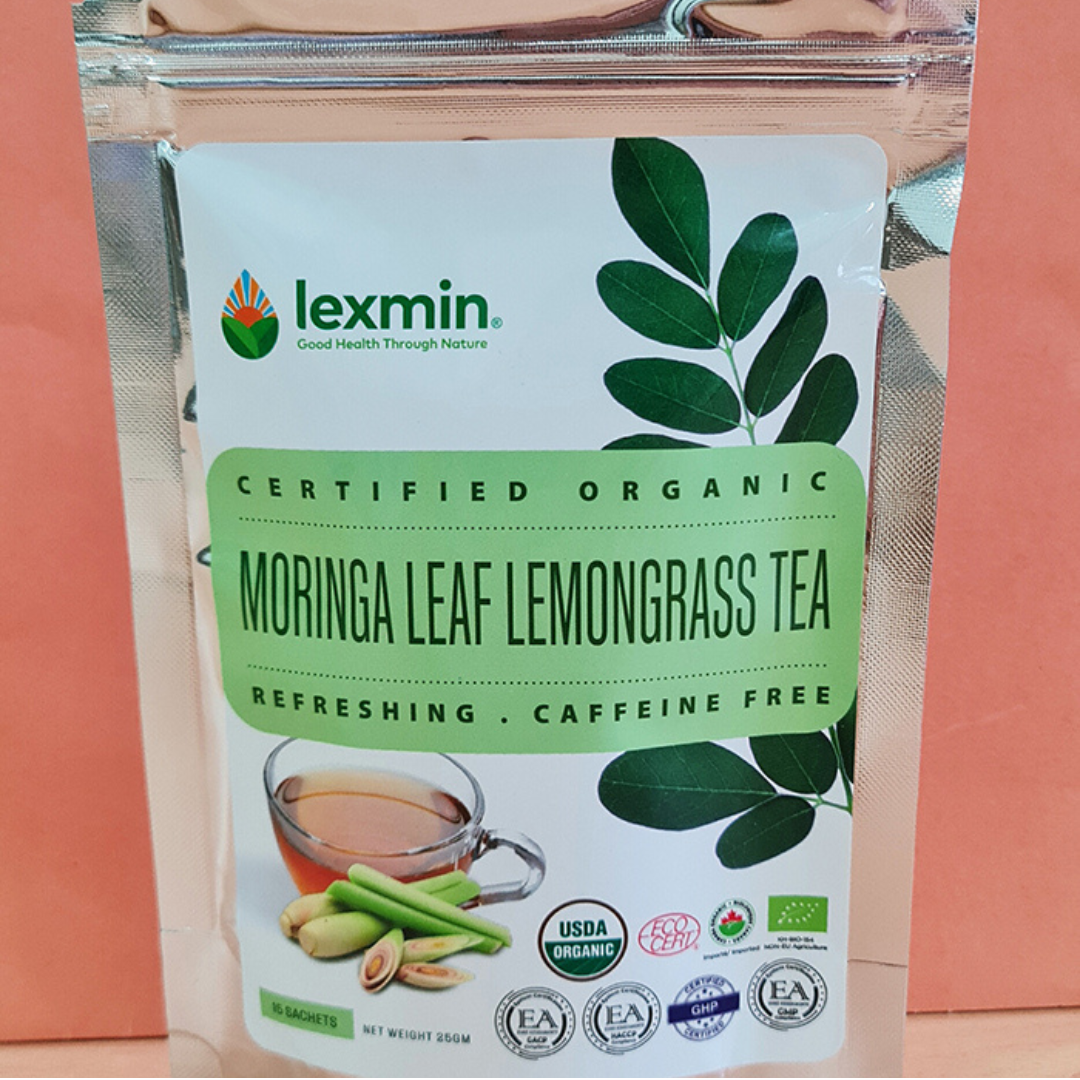 Lexmin® Moringa Leaf Lemongrass Tea